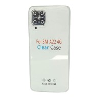 Capa Silicone Samsung Galaxy A22 4g Transparente Protetor De Camera