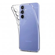 Capa Silicone Samsung Galaxy A54 5g Transparente Com Protetor De Câmera