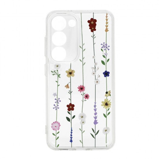 Capa Silicone Samsung Galaxy A25 5g/A24 4g Transparente Flor Design 4 Com Protetor De Câmera Capa Silicone Samsung Galaxy A25 5g/A24 4g Transparente Flor Design 4 Com Protetor De Câmera
