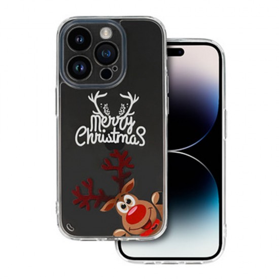 Capa Silicone Samsung Galaxy A24 4g/A25 5g Transparente Natal Design 1 Com Protetor De Câmera Capa Silicone Samsung Galaxy A24 4g/A25 5g Transparente Natal Design 1 Com Protetor De Câmera