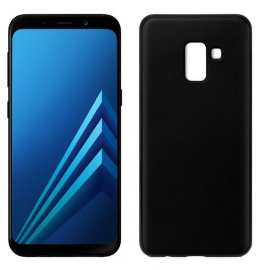 Capa Silicone Samsung Galaxy A8 2018 Preto