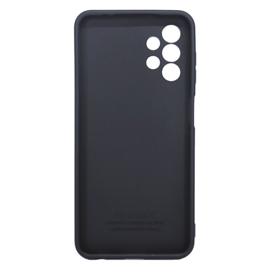 Capa Silicone Samsung Galaxy A13 4g A135/A137 Preto Com Protetor De Câmera 3d Capa Silicone Samsung Galaxy A13 4g A135/A137 Preto Com Protetor De Câmera 3d