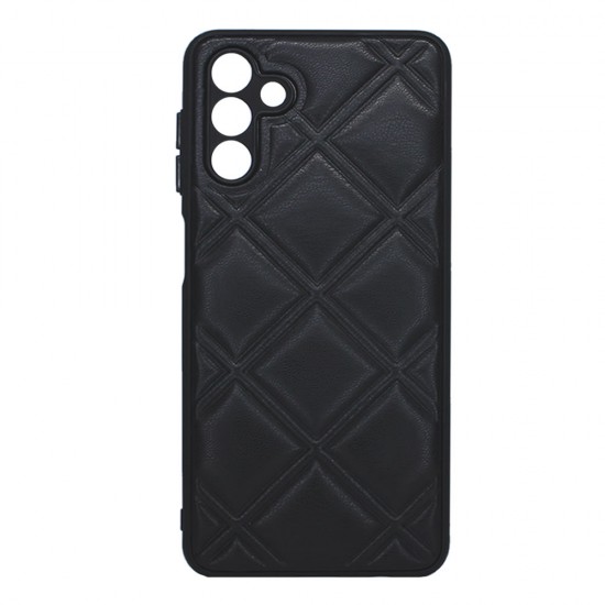 Capa Silicone Samsung Galaxy A13 5g/A04s Preto Leather Almofadada Com Protetor De Câmera Capa Silicone Samsung Galaxy A13 5g/A04s Preto Leather Almofadada Com Protetor De Câmera