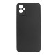Capa Silicone Gel Samsung Galaxy A04e Preto Com Protetor De Câmera 3d