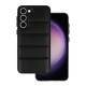 Capa Silicone Samsung Galaxy S23 Preto Leather Almofadada Com Protetor De Câmera D2 Capa Silicone Samsung Galaxy S23 Preto Leather Almofadada Com Protetor De Câmera D2