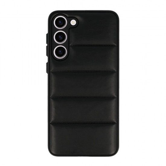 Capa Silicone Samsung Galaxy S23 Preto Leather Almofadada Com Protetor De Câmera D2 Capa Silicone Samsung Galaxy S23 Preto Leather Almofadada Com Protetor De Câmera D2