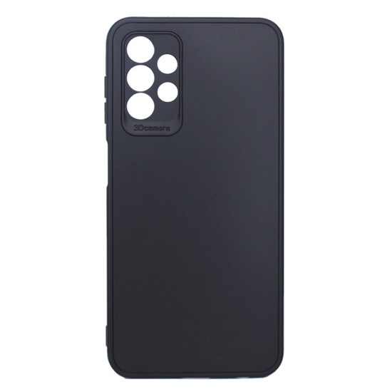 Samsung Galaxy A53 5G Black Silicone Case With 3D Camera Protector Samsung Galaxy A53 5G Black Silicone Case With 3D Camera Protector