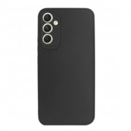 Capa Silicone Samsung Galaxy A15 Preto Com Protetor De Câmera 3d