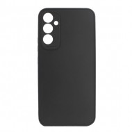 Capa Silicone Samsung Galaxy A55 Preto Com Protetor De Câmera 3d