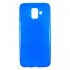 Samsung Galaxy A6 Plus 2018 Matte Blue Silicone Case