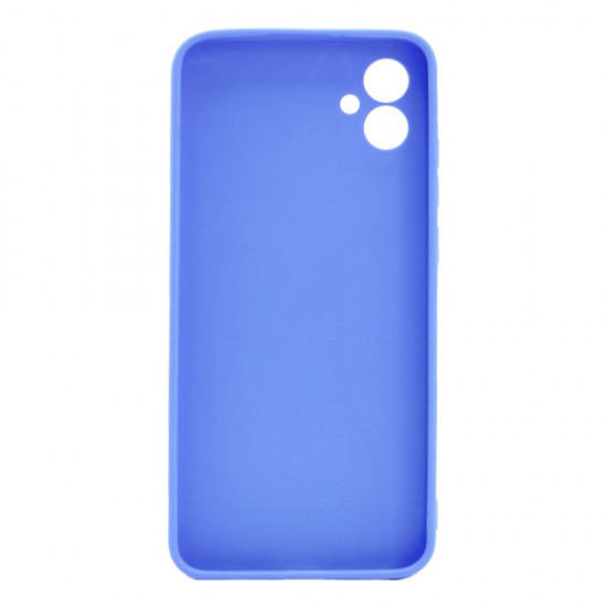 Samsung Galaxy A04e Blue Silicone Gel Case With 3D Camera Protector Samsung Galaxy A04e Blue Silicone Gel Case With 3D Camera Protector