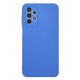 Capa Silicone Samsung Galaxy A23 Azul Com Protetor De Câmera 3d