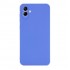 Samsung Galaxy A05 Blue Silicone Case With 3D Camera Protector