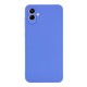 Samsung Galaxy A05 Blue Silicone Case With 3D Camera Protector
