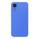 Samsung Galaxy A03 Core Blue Silicone Case With 3D Camera Protector