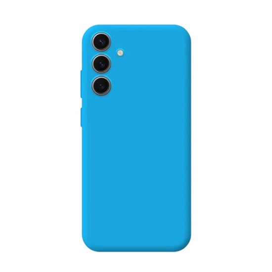 Capa Silicone Samsung Galaxy S24 Plus Azul Com Protetor De Câmera Robusta Capa Silicone Samsung Galaxy S24 Plus Azul Com Protetor De Câmera Robusta