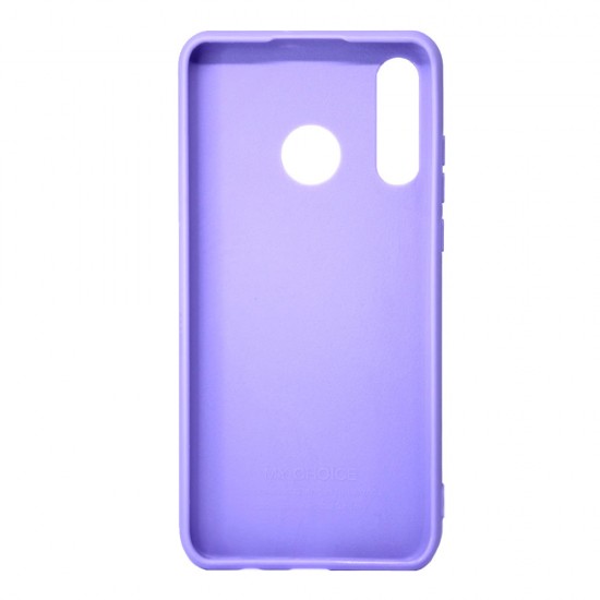 Capa Silicone Huawei P30 Lite Lilás 3d Camera