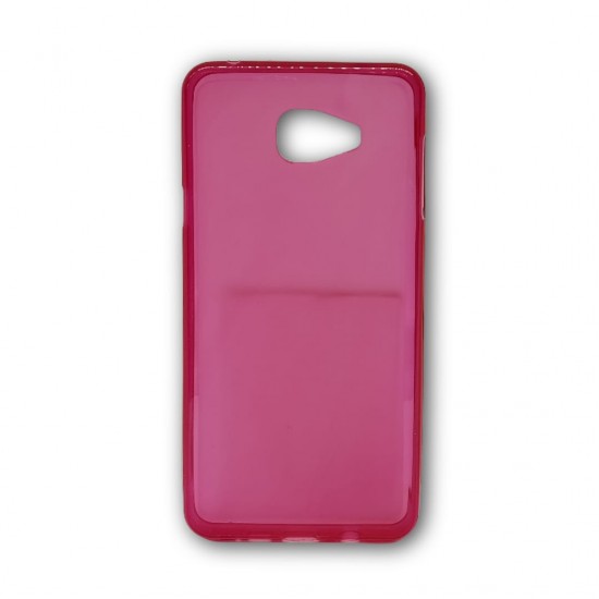 Capa Silicone Samsung Galaxy A7 2016 Rosa Fosco