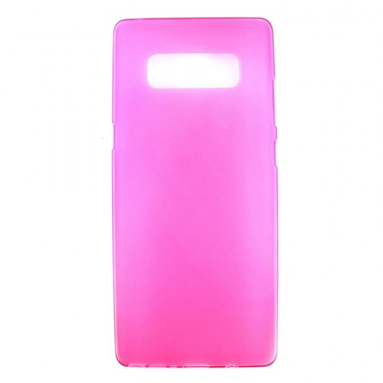 Capa Silicone Samsung Galaxy Note 8 Rosa Fosco