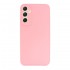 Capa Silicone Samsung Galaxy A34 5g Rosa Com Protetor De Câmera 3d