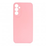 Capa Silicone Samsung Galaxy A34 5g Rosa Com Protetor De Câmera 3d