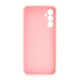 Capa Silicone Samsung Galaxy A34 5g Rosa Com Protetor De Câmera 3d