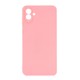 Capa Silicone Samsung Galaxy A04 Rosa Com Protetor De Câmera 3d