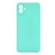 Capa Silicone Samsung Galaxy A04 Verde Turquesa Com Protetor De Câmera 3d