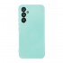Capa Silicone Samsung Galaxy S23 Fe Verde Turquesa Com Protetor De Câmera