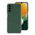 Capa Silicone Samsung Galaxy A05s Verde Escuro Com Protetor De Câmera