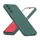 Capa Silicone Samsung Galaxy A15 Verde Escuro Com Protetor De Câmera