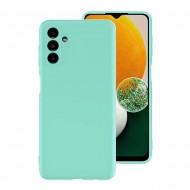 Samsung Galaxy A15 Turquoise Green Silicone Case With Camera Protector