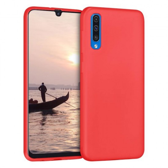 Capa Silicone Samsung Galaxy A70 Vermelho Capa Silicone Samsung Galaxy A70 Vermelho