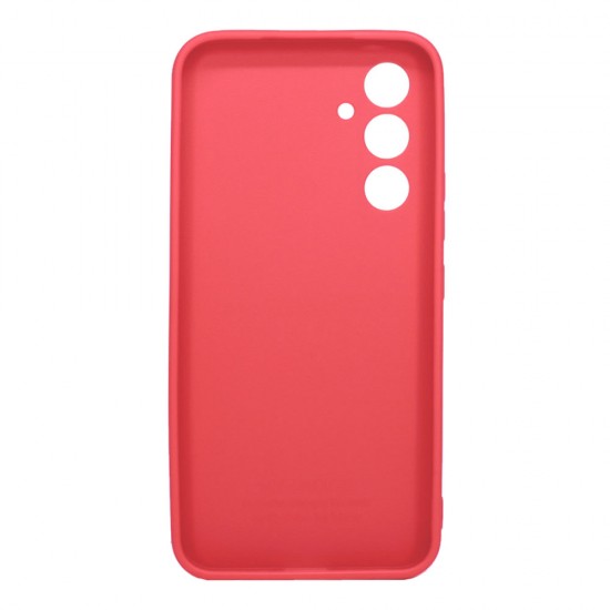 Capa Silicone Samsung Galaxy A54 Vermelho Com Protetor De Câmera 3d Capa Silicone Samsung Galaxy A54 Vermelho Com Protetor De Câmera 3d