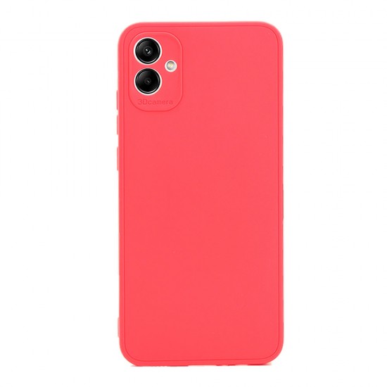 Capa Silicone Gel Samsung Galaxy A04e Vermelho Com Protetor De Câmera 3d Capa Silicone Gel Samsung Galaxy A04e Vermelho Com Protetor De Câmera 3d
