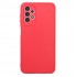 Capa Silicone Samsung Galaxy A23 Vermelho Com Protetor De Câmera 3d