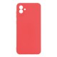 Capa Silicone Samsung Galaxy A05 Vermelho Com Protetor De Câmera 3d Capa Silicone Samsung Galaxy A05 Vermelho Com Protetor De Câmera 3d