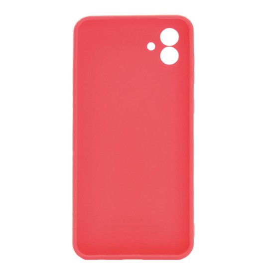 Capa Silicone Samsung Galaxy A05 Vermelho Com Protetor De Câmera 3d Capa Silicone Samsung Galaxy A05 Vermelho Com Protetor De Câmera 3d