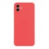 Samsung Galaxy A05 Red Silicone Case With 3D Camera Protector