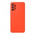 Samsung Galaxy A53 5G Orange Silicone Case With Camera Protector