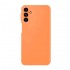 Samsung Galaxy A15 Orange Silicone Case With Camera Protector