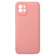Samsung Galaxy A03 Light Pink With Camera Protector Silicone Gel Case