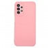 Capa Silicone Samsung Galaxy A13 4g A135/A137 Rosa Clara Com Protetor De Câmera 3d