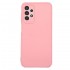 Capa Silicone Samsung Galaxy A13 4g A135/A137 Rosa Clara Com Protetor De Câmera 3d