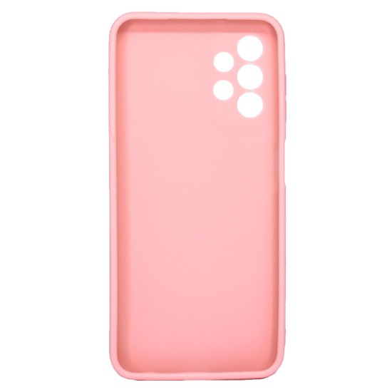 Samsung Galaxy A13 4G A135/A137 Light Pink With 3D Camera Protector Silicone Case