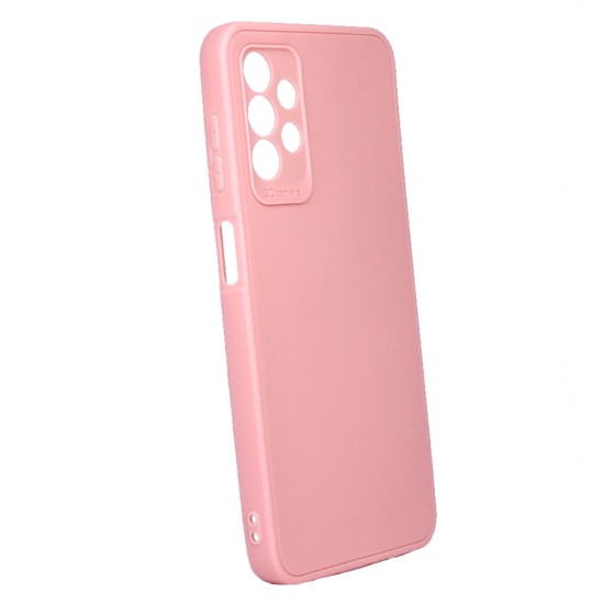 Samsung Galaxy A13 4G A135/A137 Light Pink With 3D Camera Protector Silicone Case