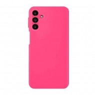Capa Silicone Samsung Galaxy A15 Rosa Choque Com Protetor De Câmera