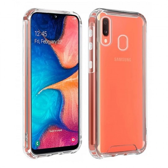 Funda De Silicona Dura Antigolpes Samsung Galaxy A20e/A202 Transparente Funda De Silicona Dura Antigolpes Samsung Galaxy A20e/A202 Transparente