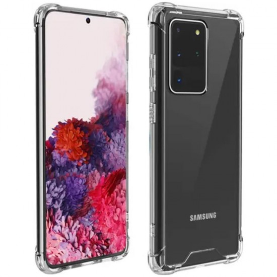 Capa Silicone Dura Anti-Choque Samsung Galaxy S20 Ultra/S11 Plus Transparente Capa Silicone Dura Anti-Choque Samsung Galaxy S20 Ultra/S11 Plus Transparente