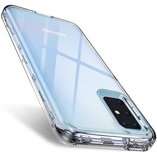 Capa Silicone Dura Anti-Choque Samsung Galaxy S11/S20 Plus Transparente